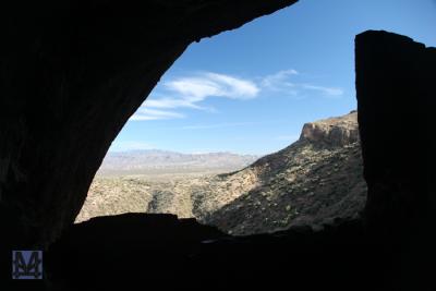 Indian Cave Dwelling Overlook - Tonto National Monument