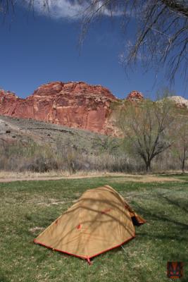 Our First Camp- Fruita Campground Capitol Reef National Park