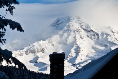 Mt. Rainier from Longmire