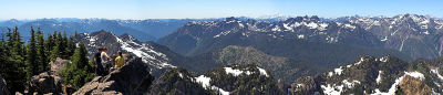 View From Mt Ellinor