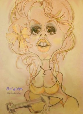  Brigitte watercolor pencil