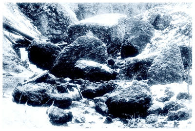 winter rocks