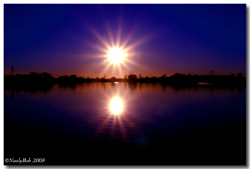 SunSet On Poverty Point Reservoir January 14
