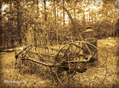 Old Hay Rake April 12