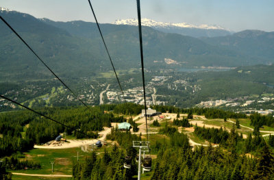Chairlift to Whistler Peaks