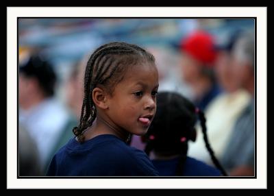 a young fan