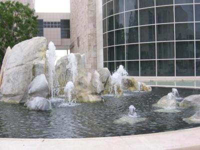 Getty Fountains