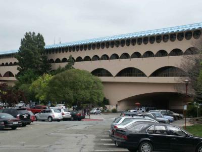 Outside the Franky Ll. Wright Civic Center