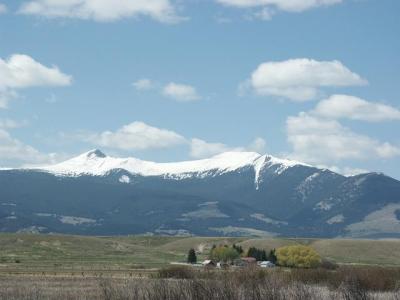 Mighty Mountains Amidst Montana