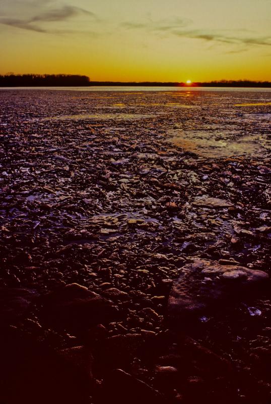 Mississippi River Ice