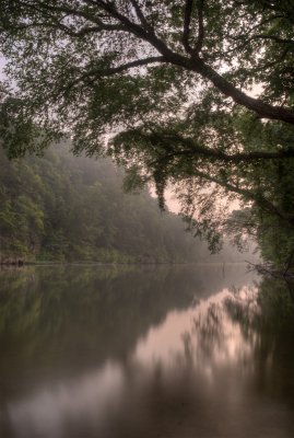 Morning Mist on the Meramec River