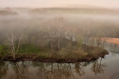 Mist over the the Meramec Valley