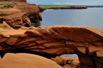 Rocher perc aux Iles de la Madeleine