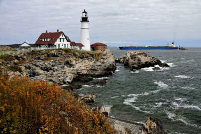 Phare de Cap Elizabeth Maine