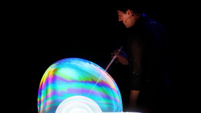 Concentric bubbles in bubbles
