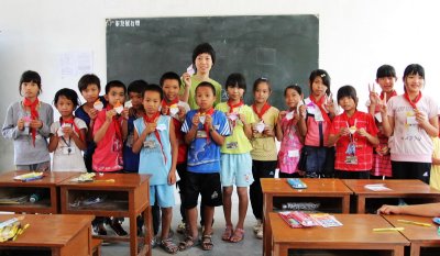 IBM Voluntary Activity at Baiwan Primary School (Sep 2011)