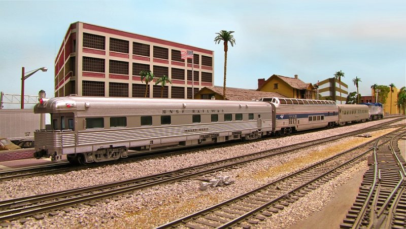I used one of Katos CB&Q Business cars as starting point.