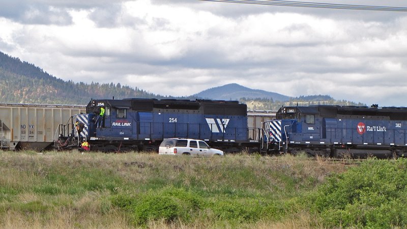 ML crew, arriving at the office in Helena.