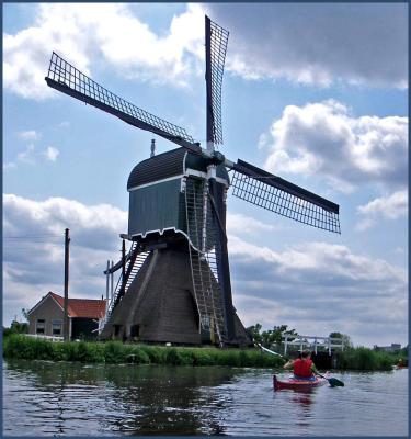 paddling in holland