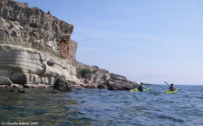 rounding the first rocks