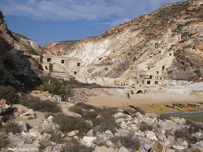 visiting an abandoned sulphur mine