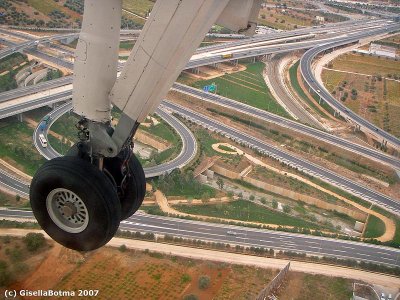 landing on Athens