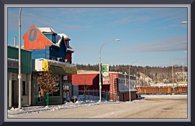 Quebec Street, downtown Prince George