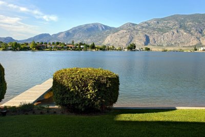 Osoyoos Lake, view from R & R B&B