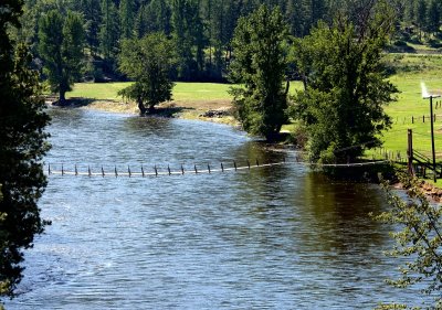 Gangway over the Ingram Creek