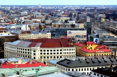 View from St. Peters Church