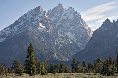 Teewinot Mountain, Grand Teton, Mount Owen and Mount St John