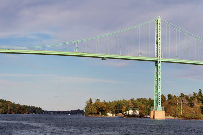 Ivy Lee Bridge, between the US mainland and Wellesley Island