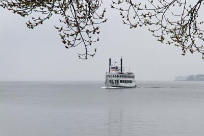 Island Queen III, a paddle steamer
