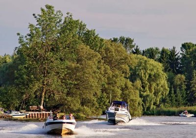 Boating on the Rideau River