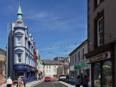 A street in Caernarfon