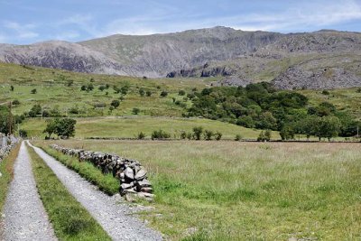 Near Lake Cwellyn, on A4085 south of Caernarfon