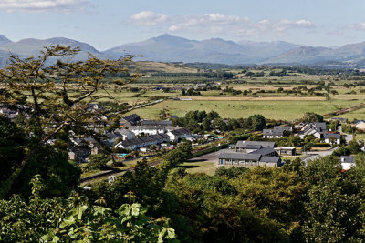 View east from Harlech Castle