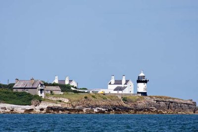 Black Point, Anglesey, with Penmon Lighthouse behind