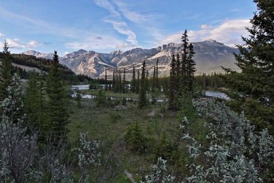 The Athabasca River and the Colin Range