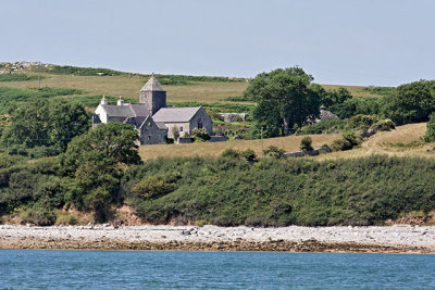Monastery on the north east coast of Anglesey