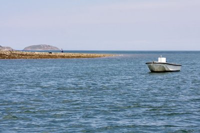 Off the Anglesey coast, at Beamaris