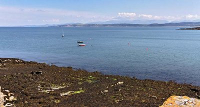 Moelfre, on the north coast of Anglesey