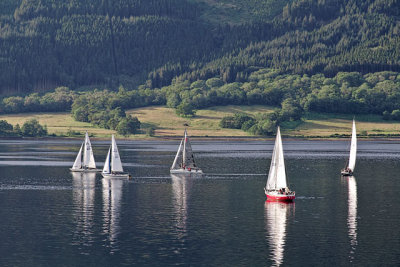 Sailing on Loch Leven, Ballachulish