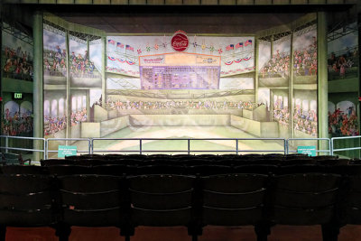 Inside the Baseball Hall Of Fame theatre