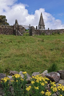 On the grounds of St. Mary's Church, Dunvegan