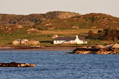 The croft cottage, on Erraid Island