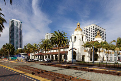 Union Station, also known as the Santa Fe Depot