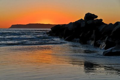 Sunset from Coronado Island