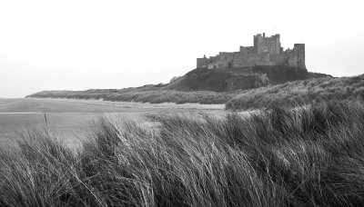 Bamburgh Castle bw.jpg