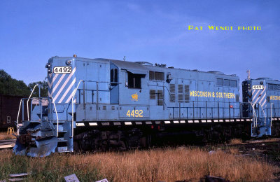 WSOR GP-9 4492 Horicon WI